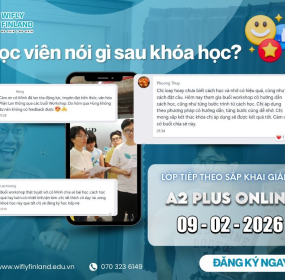 Kh&oacute;a Học Tiếng Phần Lan Wifly Finland 2026 &ndash; Một Năm Học Đ&aacute;ng Nhớ 