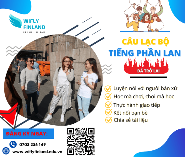 CÂU LẠC BỘ NÓI TIẾNG PHẦN LAN WIFLY - LẦN ĐẦU TIÊN CÓ MẶT TẠI TP. HCM